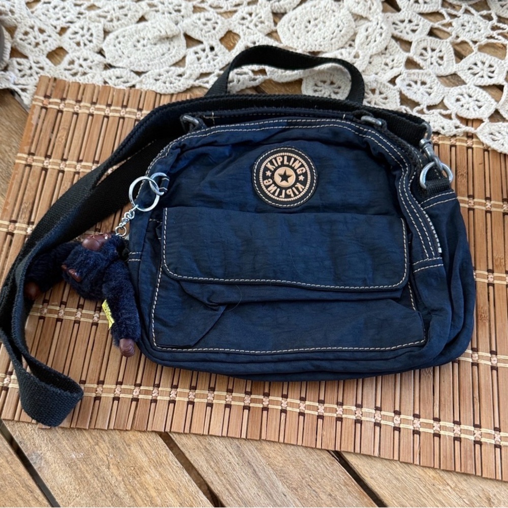 Kipling Dark Blue Y2K excellent can be used as backpack